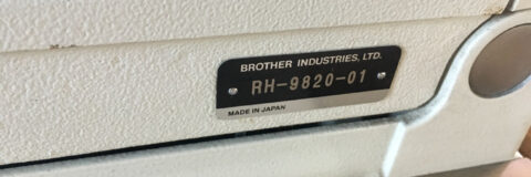 Brother Rh 9820