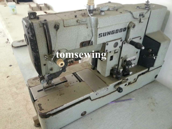 used industrial buttonhole machine