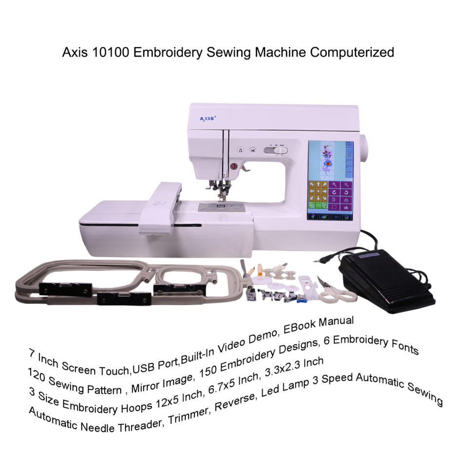 digital embroidery sewing machine