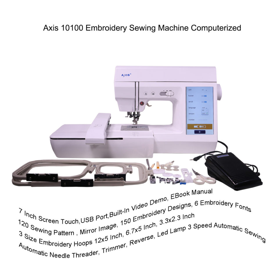 embroidery machine for home use