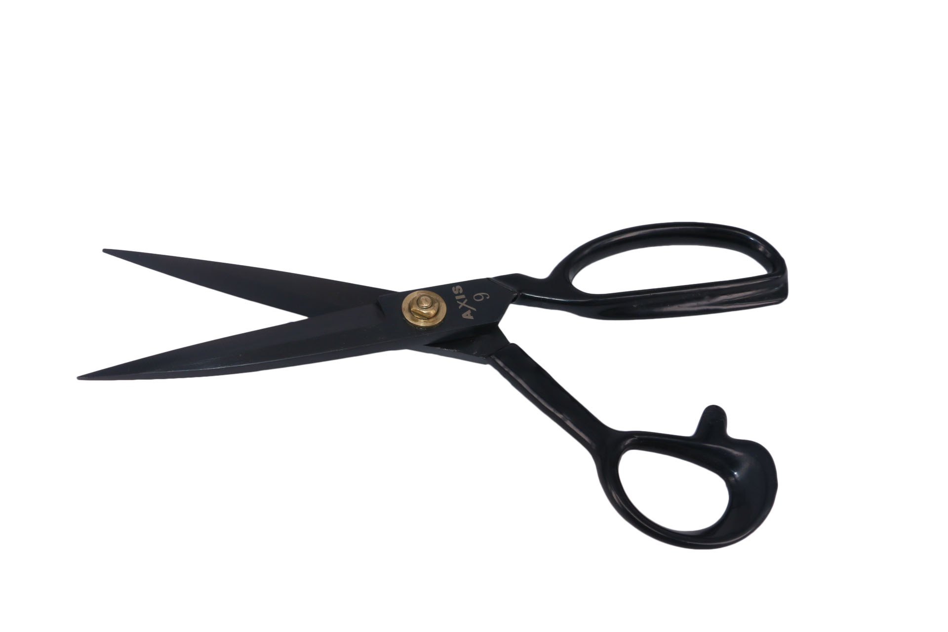 Sewing Scissors Professional 9 inch Heavy Duty Fabric Shears for Tailoring Leather Cloth Black Industrial Strength High Carbon Steel Tailor Shears