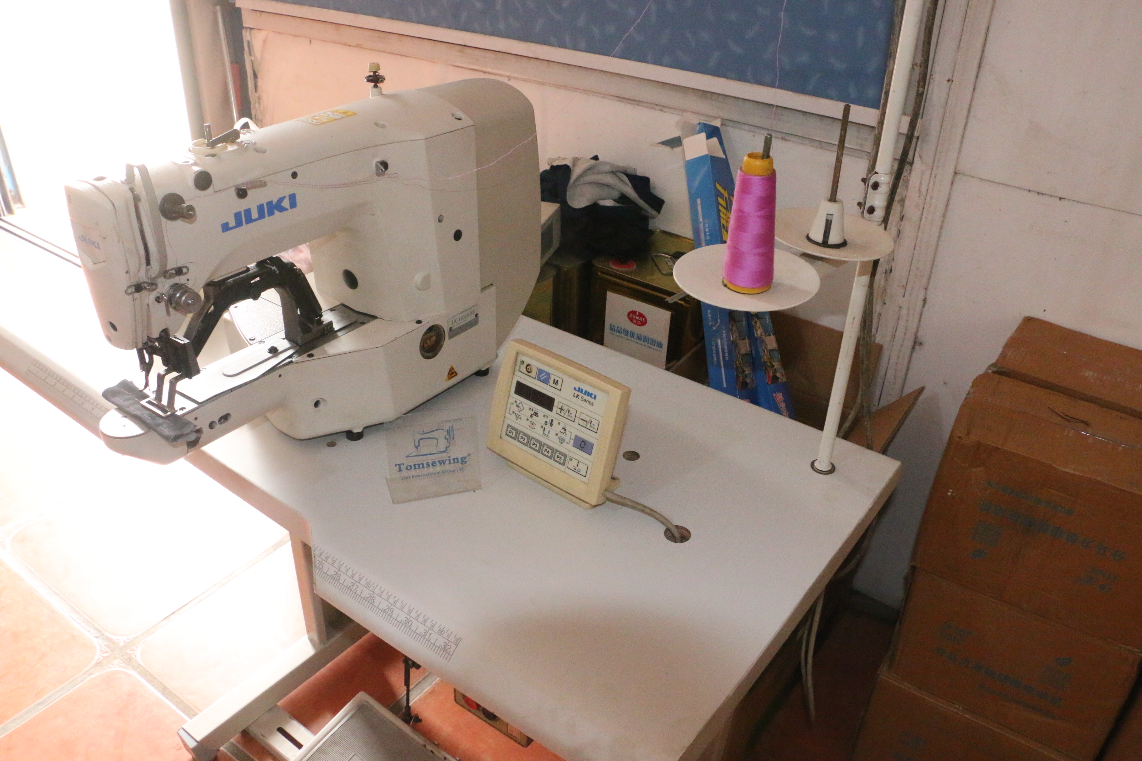 JUKI LK 1900A-HS Electronic Bartack Sewing Machine Reconditioned for Sale