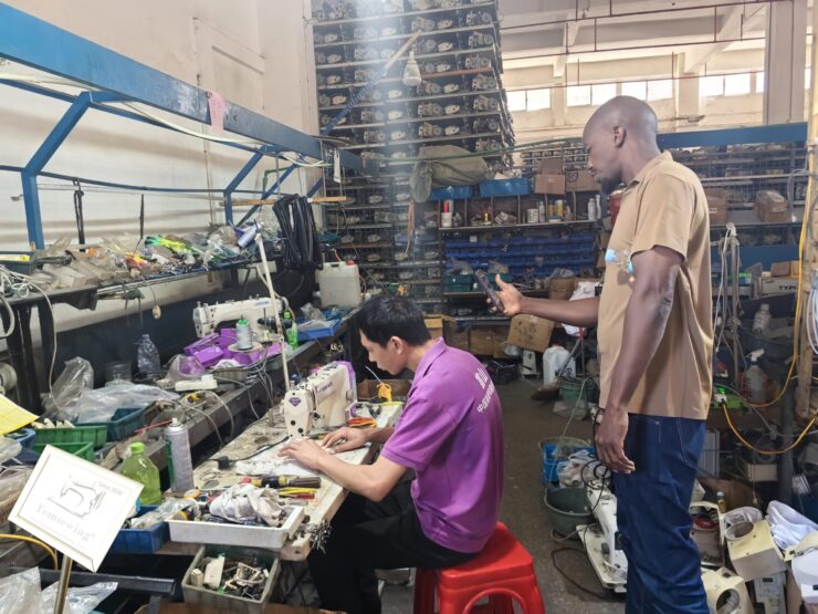 Burkina Faso Secondhand Sewing Machine